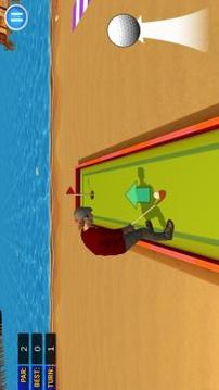 Mini Golf 3D Beach Master游戲截圖3