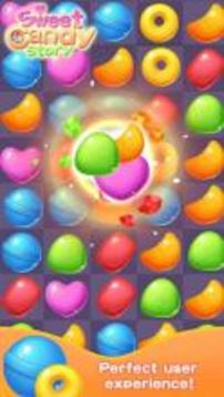 Sweet Candy Story - Free Match-3 Game游戲截圖1