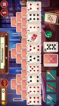 Chef Solitaire: USA TriPeaks游戲截圖1