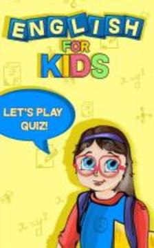 English for Kids Free Quiz游戲截圖3