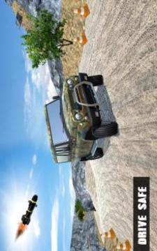 Off-road Army Jeep游戏截图3