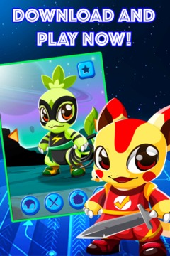 POCKET MONSTERS超級英雄PET游戲截圖3