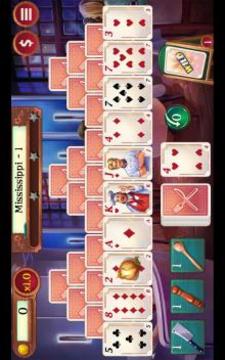 Chef Solitaire: USA TriPeaks游戲截圖3