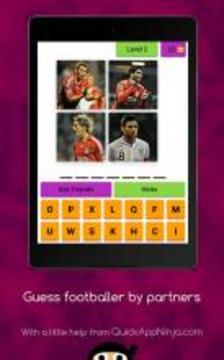 Guess footballer by partners游戲截圖4