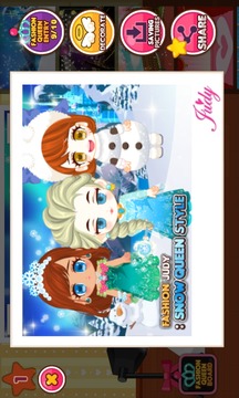 Fashion Judy: Snow Queen style游戲截圖4