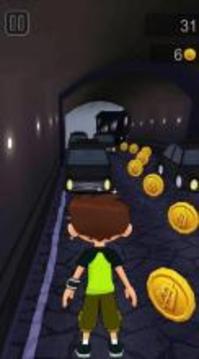 Subway Ben Adventure Alien 10 World游戲截圖1