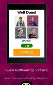 Guess footballer by partners游戲截圖3