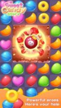 Sweet Candy Story - Free Match-3 Game游戲截圖3