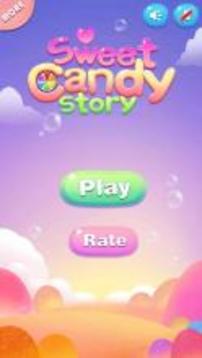 Sweet Candy Story - Free Match-3 Game游戲截圖4