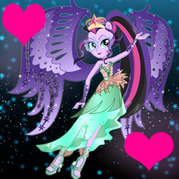 Dress up Midnight Sparkle游戲截圖1