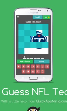 Guess NFL Team游戲截圖5