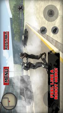 Police Superhero Robot Pro游戲截圖2