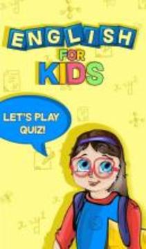 English for Kids Free Quiz游戲截圖4