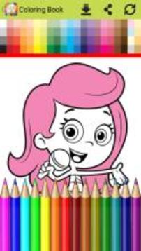 Coloring Bubble Games Guppi游戲截圖4