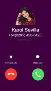 Call from Soy Luna (Karol Sevilla)游戲截圖2
