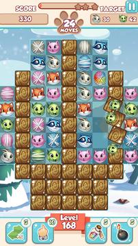 Lovely Pets: Match 3游戲截圖5