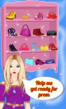 Princess Summer Prom Dress up游戲截圖3