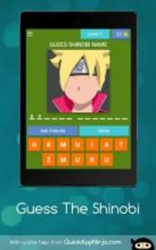 Guess The Ninja Character游戲截圖3