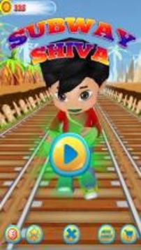 Shiva Subway Runner 3D游戲截圖1
