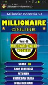 Millionaire Indonesia SD游戲截圖5