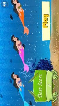 Mermaid Shark Attack游戲截圖1