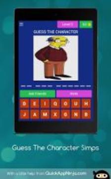 Guess Character from Simps游戲截圖2