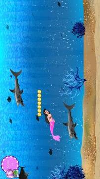 Mermaid Shark Attack游戲截圖2