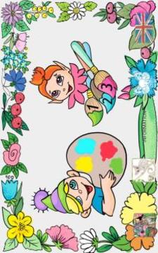 Coloring gnomes and elves游戲截圖1