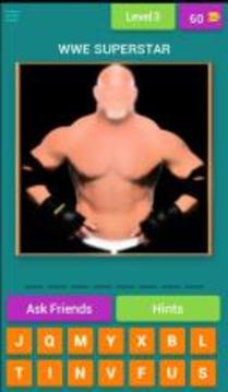 Guess The Wrestler Trivia Game 2017游戏截图3