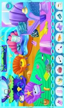 Mermaid Princess Messy Room游戲截圖2