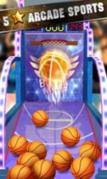 Flick Basketball - Dunk Master游戲截圖1