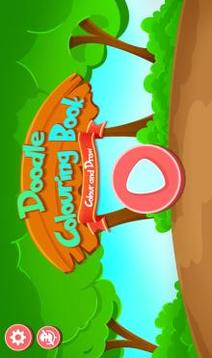 Doodle Coloring Book Color and Draw游戲截圖1
