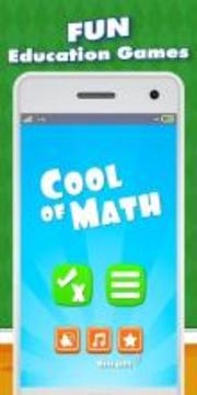 Cool of Math Mathematics Quiz Games游戲截圖1