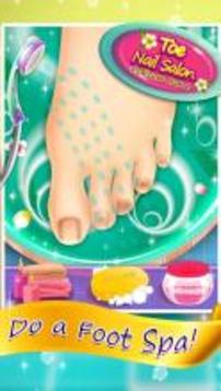 Toe Nail Salon - Pedicure Game游戲截圖2