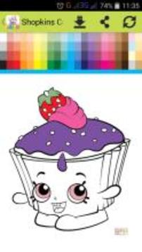 Coloring Book For Shopk Fans游戲截圖3