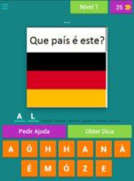 Que país é este? Bandeiras游戲截圖5