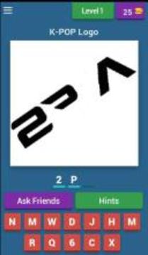 K-POP Logo Quiz游戲截圖1
