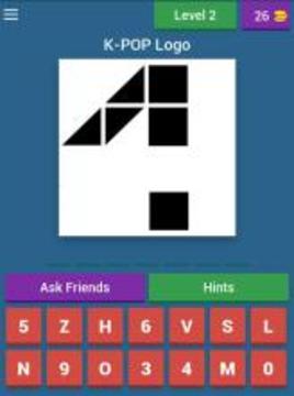 K-POP Logo Quiz游戲截圖3