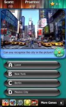 Most Beautiful Cities Quiz HD游戲截圖1