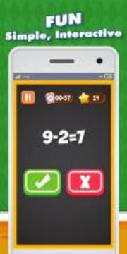 Cool of Math Mathematics Quiz Games游戲截圖2