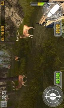 Offroad 4x4 Deer Hunting in Jeep游戲截圖3