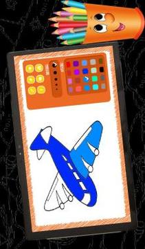 Planes Coloring游戲截圖1