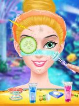 Mermaid Salon - Makeup Dressup Spa Games游戲截圖1