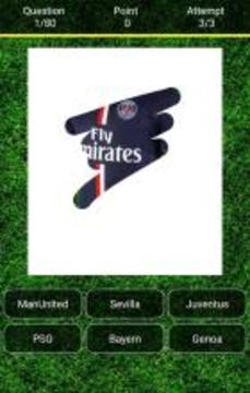 Guess the Football Club Kit 2017游戲截圖5