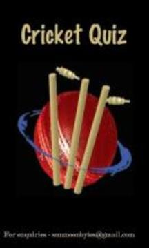 Cricket Quiz Game游戲截圖1