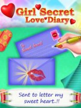 Girl Secret Love Diary - First Date Crush游戲截圖2