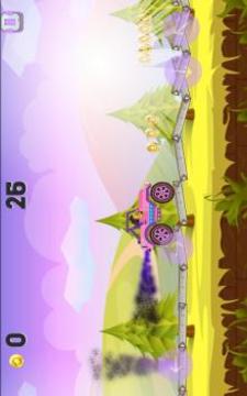 Princess Dora Driving Car (Hill Climb)游戲截圖4