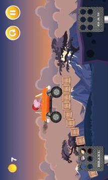 Peppa Hill Climb Pig Racing游戲截圖3