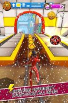 Ladybug Adventure:subway cat noir surf游戲截圖3