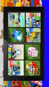 Robocar Kids Jigsaw Puzzle Toys游戏截图1